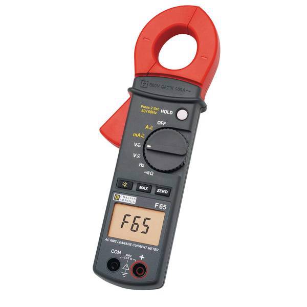 کلمپ متر نشتی جریان کاوین آرنوکس مدل F65 دیجیتالی، Chauvin Arnoux F65 Multimeter Clamps For Leakage Current