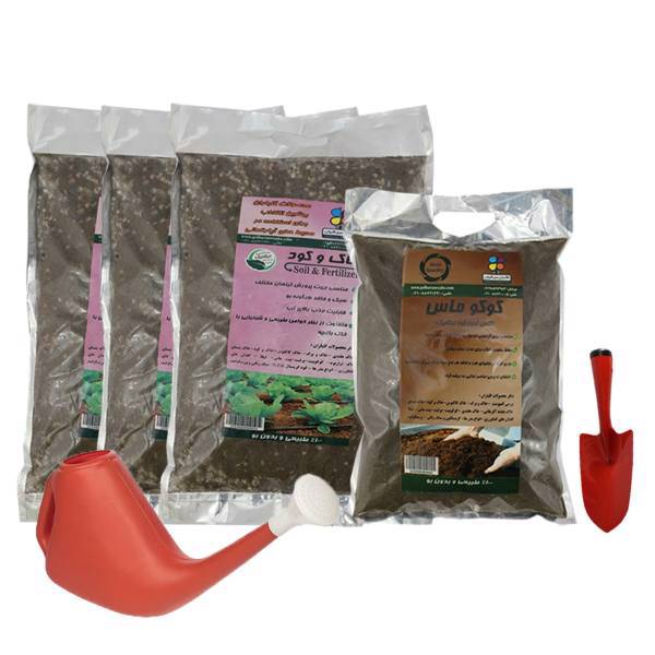 مجموعه خاک جهان آرا گلباران سبز، Golbaranesabz Jahan Ara Soil Fertilizer Pack