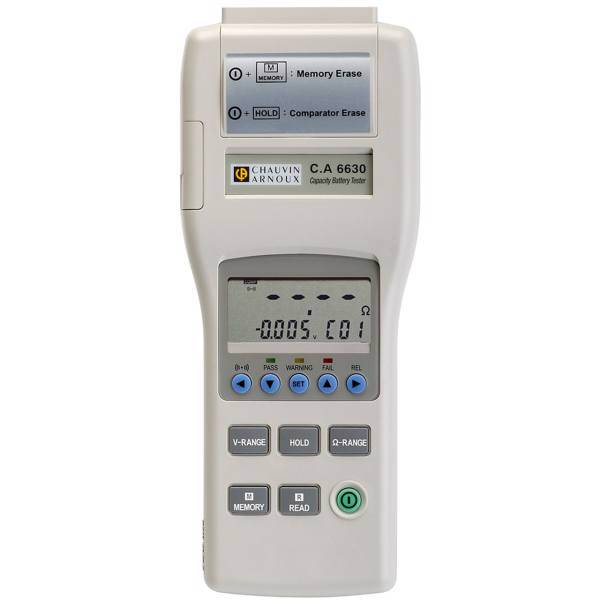 باتری تستر دیجیتال کاوین آرنوکس مدل CA6630، Chauvin Arnoux CA6630 Battery Capacity Tester