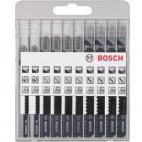 تیغ اره عمودبر چوب بوش مدل 2607010629 بسته 10 عددی Bosch 2607010629 Basic for Wood Jigsaw Blade 10 PCS