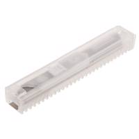تیغه کاتر استنلی مدل 300-11 عرض 9 میلی متر بسته 10 عددی Stanley 11-300 Cutter Blade 9mm Pack Of 10