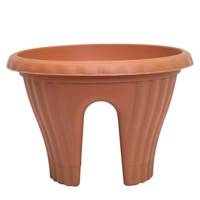 گلدان دو طرفه گلپونه مدل گرد 331 Golpooneh 331 Circle Balcony Pot