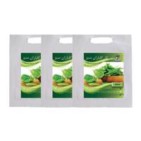 مجموعه بذر اسفناج گلباران سبز بسته 3 عددی Golbaranesabz Spinach Seeds Pack Of 3