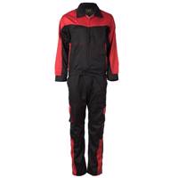 کاپشن و شلوار مهندسی ال ان کی مدل قرمز مشکی - LNK Red Black Engineer Clothes