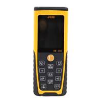 متر لیزری دوربین دار جی سی بی مدل HM200 JCB HM200 Camera Laser Distance Meter