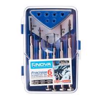 پیچ گوشتی ساعتی نووا NTS-1010 Nova Precision Screwdriver Set 6Pcs NTS-1010