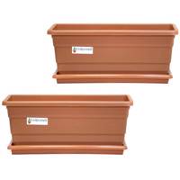 گلدان گلپونه مدل F213 مجموعه 2 عددی Golpooneh F213 Plant Pot Pack Of 2