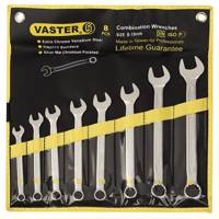 مجموعه 8 عددی آچار یک سر تخت یک سر رینگی واستر مدل 16-8 Vaster 8-16 Combination Wrench 8 PCS