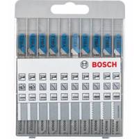 مجموعه‌ی 10 عددی تیغ اره عمودبر فلز بوش مدل 2607010631 Bosch 2607010631 10 Pcs Blade for Metal Jigsaw Blade