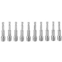 مجموعه 10 عددی سری بکس سیلور مدل GTH49A10 Silver GTH49A10 Hex Shank Socket Set Of 10 PCS