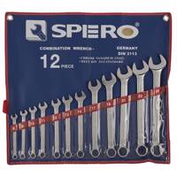 مجموعه 12 عددی آچار یک سر تخت یک سر رینگی اسپرو مدل 500712P - Spero 500-712P Combination Wrench Set 12PCS